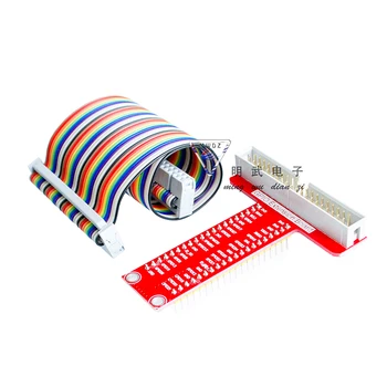 

Compatible with Raspberry Pi B+ special accessories T-type GPIO expansion board 40P cable development board