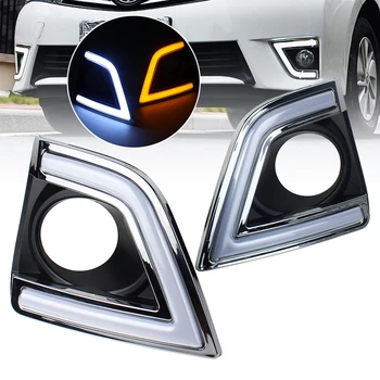 For Toyota Corolla 2014-2015 LED Daytime Running Fog Light DRL Lamp Turn Signal 
For Toyota Corolla 2014-2015 LED Daytime Running Fog Light DRL Lamp Turn Signal