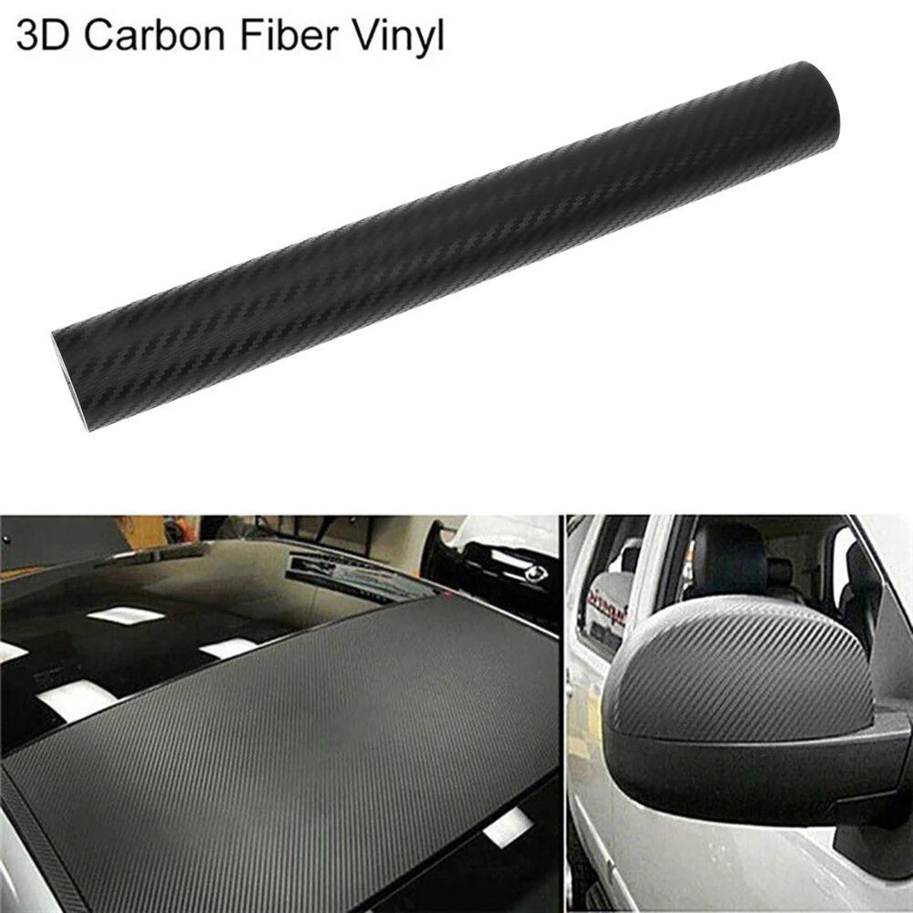 3D Waterproof Carbon Fiber Vinyl Car Wrap Sheet Roll Film Sticker Decal Motorcycle Styling Accessories Paper | Автомобили и