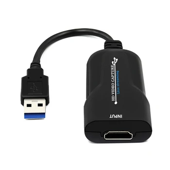 Portable USB 2.0 HDMI Game Capture Card 1080P placa de video Reliable streaming Adapter For Live Broadcasts Video Recording
Portable USB 2.0 HDMI Game Capture Card 1080P placa de video Reliable streaming Adapter For Live Broadcasts Video Recording
