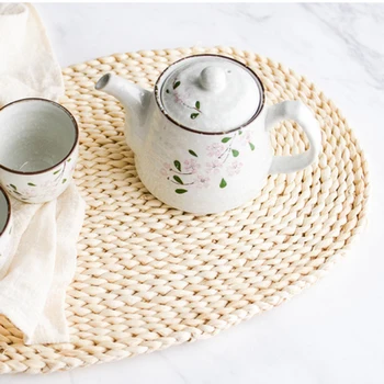 30*45cm Square 4PCS Corn Straw Woven Place Mats Natural Handmade Insulation Pad Round Rattan Braided Dining Table
30*45cm Square 4PCS Corn Straw Woven Place Mats Natural Handmade Insulation Pad Round Rattan Braided Dining Table