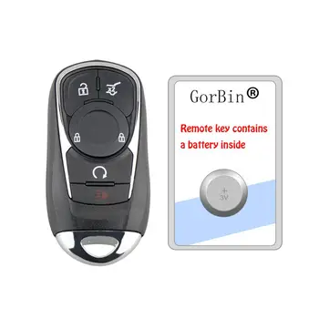 GORBIN HYQ4AA 6 Buttons Smart Car Key for Buick Encore 2017 2018 Car Remote Key Fob 315mhz for Buick Key
GORBIN HYQ4AA 6 Buttons Smart Car Key for Buick Encore 2017 2018 Car Remote Key Fob 315mhz for Buick Key