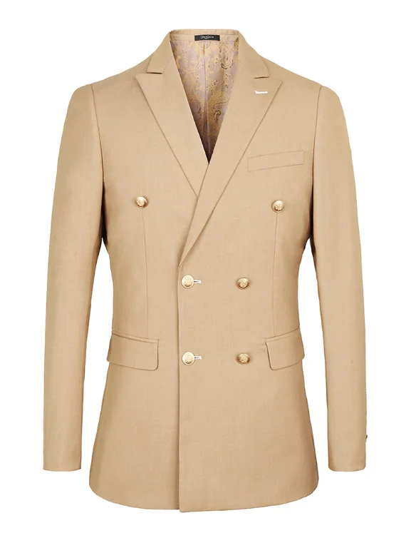 Tuxedo luxury men's suit double-breasted fashion men's wedding dress Slim suit 2 pieces
Tuxedo luxury men's suit double-breasted fashion men's wedding dress Slim suit 2 pieces