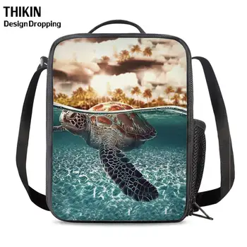THIKIN Cute Turtle Shoulder Lunch Bag for Kids Lunch Bag Thermal 3D Marine Life Printing Insulated Food Bag School Supplies 2020
THIKIN Cute Turtle Shoulder Lunch Bag for Kids Lunch Bag Thermal 3D Marine Life Printing Insulated Food Bag School Supplies 2020