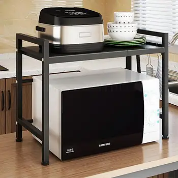 Retractable Kitchen Shelf Microwave Oven Shelf 2-layer Floor Type Household Multi-functional Oven Storage
Retractable Kitchen Shelf Microwave Oven Shelf 2-layer Floor Type Household Multi-functional Oven Storage