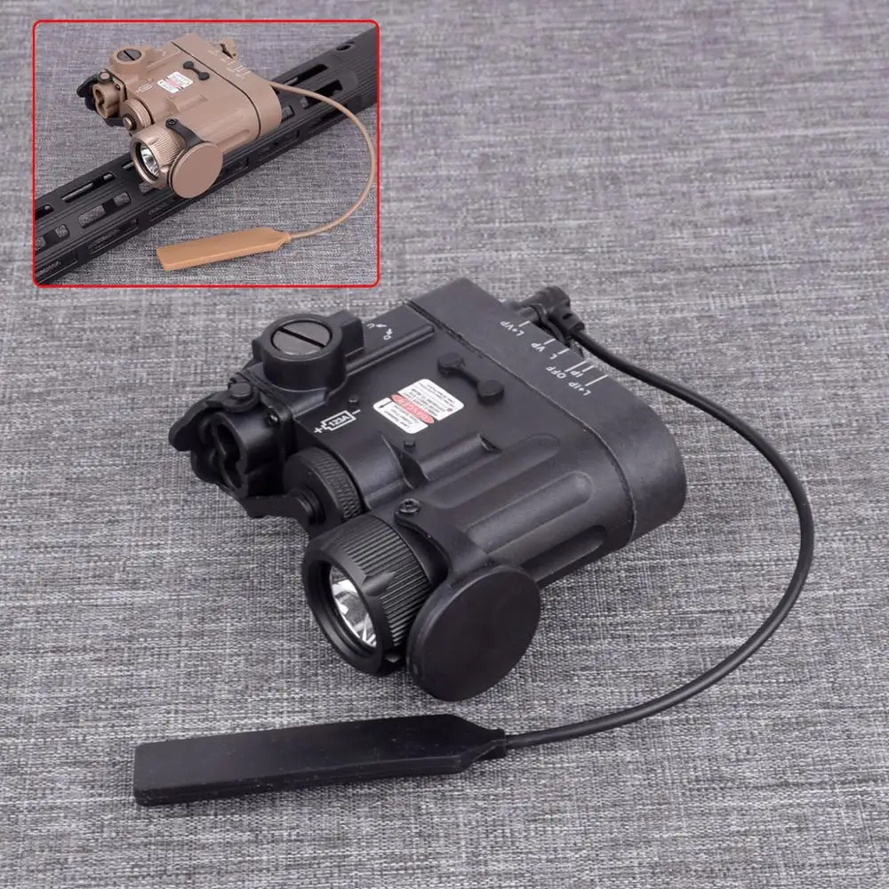 Tactical DBAL-EMKII DBAL-D2 Weapon Flashlight With IR Red Laser Control Switch For Airsoft Rifle AR15 M4 Hunting Accessory
Tactical DBAL-EMKII DBAL-D2 Weapon Flashlight With IR Red Laser Control Switch For Airsoft Rifle AR15 M4 Hunting Accessory