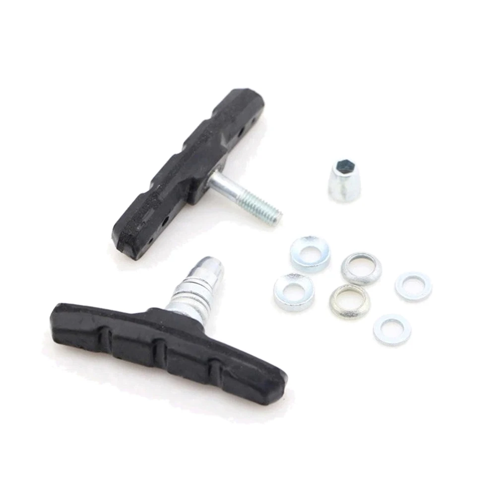 Description Picture 4 of itemV Brake Pads Durable Rubber Blocks Shoes Holders MTB Mountain Bike Road Bicycle Cycling Braking V-Brake