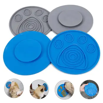 Silicone Dog Lick Pad Slow Feeder Treat Dispensing Mat Slow Food Sucker for Dog Puppy Bath Distraction Easy Grooming Pet Bowl
Silicone Dog Lick Pad Slow Feeder Treat Dispensing Mat Slow Food Sucker for Dog Puppy Bath Distraction Easy Grooming Pet Bowl