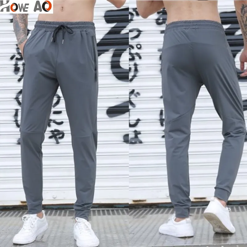 HOWE AO Spring Autumn Ice Silk Men Workout Sweatpants Slim Fit Sports Male Breathable Joggers Men Running Pants
HOWE AO Spring Autumn Ice Silk Men Workout Sweatpants Slim Fit Sports Male Breathable Joggers Men Running Pants
