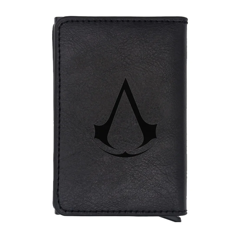 Classic Fashion Assassin Theme Design Rfid Wallet Classic Men Women Credit Card Black Leather Wallets Short Purse
Classic Fashion Assassin Theme Design Rfid Wallet Classic Men Women Credit Card Black Leather Wallets Short Purse