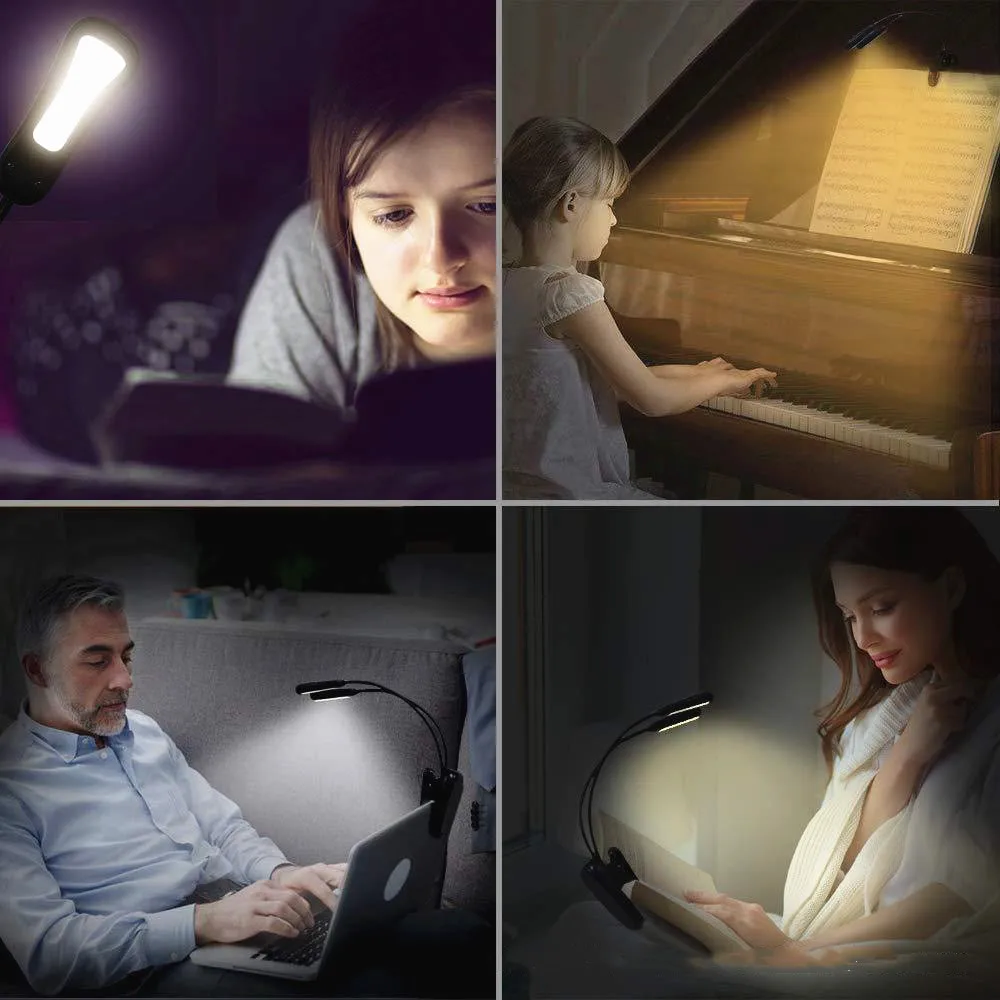 Book Light Blocking LED Reading Book Light Lamp Portable Rechargeable Sleep Table Desk Bedside Light Mini Adjustable Night Light Book Light Blocking LED Reading Book Light Lamp Portable Rechargeable Sleep Table Desk Bedside Light Mini Adjustable Night Light