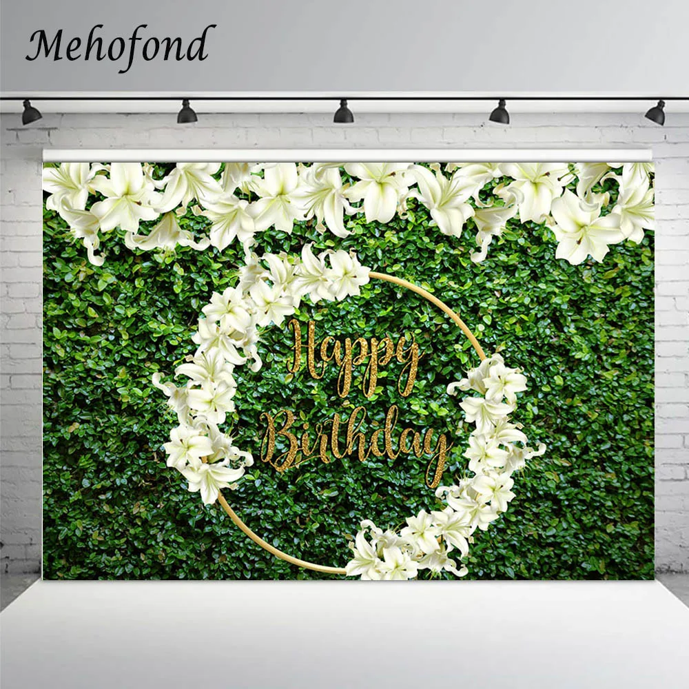 Mehofond Green Leaves Wall Adult Birthday Party Decoration Backdrop Lily Flower Gold Circle Photography Background Photo Studio
Mehofond Green Leaves Wall Adult Birthday Party Decoration Backdrop Lily Flower Gold Circle Photography Background Photo Studio