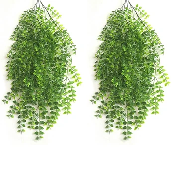 Artificial Plant Vine Hanging Decorative Plastic Greenery Wall Indoor,Outdoor Hanging Basket Wedding Wreath Decoration 
Artificial Plant Vine Hanging Decorative Plastic Greenery Wall Indoor,Outdoor Hanging Basket Wedding Wreath Decoration