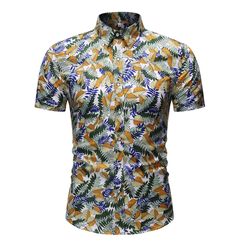 2020 Summer Short Sleeve Hawaiian Shirt Men Floral Shirts Hawaiian Pattern Regular Fit Print Shirts Men Streetwear Casual Shirt
2020 Summer Short Sleeve Hawaiian Shirt Men Floral Shirts Hawaiian Pattern Regular Fit Print Shirts Men Streetwear Casual Shirt