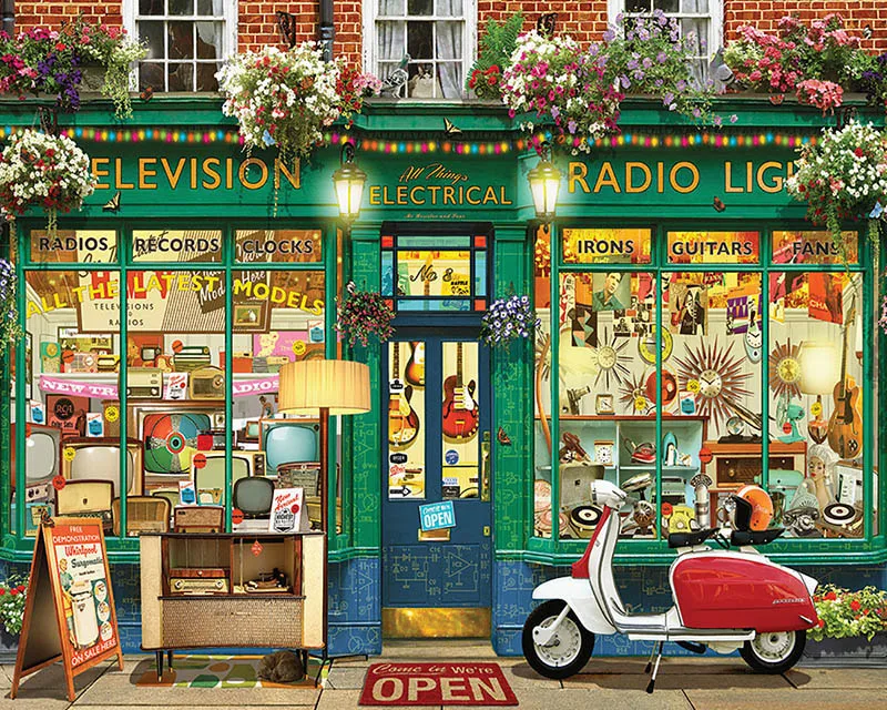 5D Diamond Painting Scenery Full Round Diamond Embroidery Grocery Convenience Store Rhinestone Mosaic Needlework Handmade
5D Diamond Painting Scenery Full Round Diamond Embroidery Grocery Convenience Store Rhinestone Mosaic Needlework Handmade