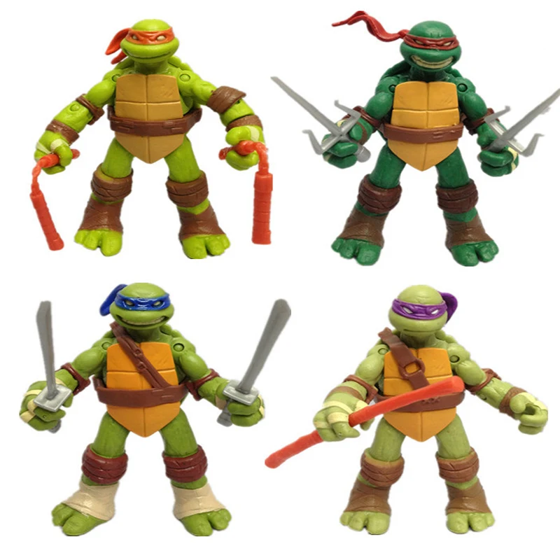 2020 New PVC 12CM Anime figures Leonardo Donatello Michelangelo Raphael action figures model turtles toy
2020 New PVC 12CM Anime figures Leonardo Donatello Michelangelo Raphael action figures model turtles toy