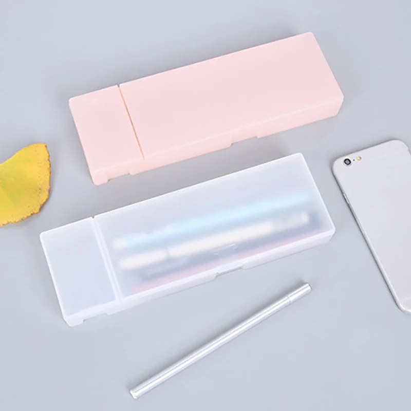 3pcs Pencil Case Cute Big Capacity Pencilcase Pen Bag Stationery Pouch School Office Supplies Frosted Plastic Pencil Storage Box 
3pcs Pencil Case Cute Big Capacity Pencilcase Pen Bag Stationery Pouch School Office Supplies Frosted Plastic Pencil Storage Box