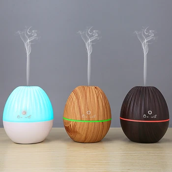 130ML Air Humidifier Mini USB Ultrasonic Aroma Essential Oil Diffuser Aromatherapy Wood Grain Air Fogger 7 Color LED Lights Home
130ML Air Humidifier Mini USB Ultrasonic Aroma Essential Oil Diffuser Aromatherapy Wood Grain Air Fogger 7 Color LED Lights Home
