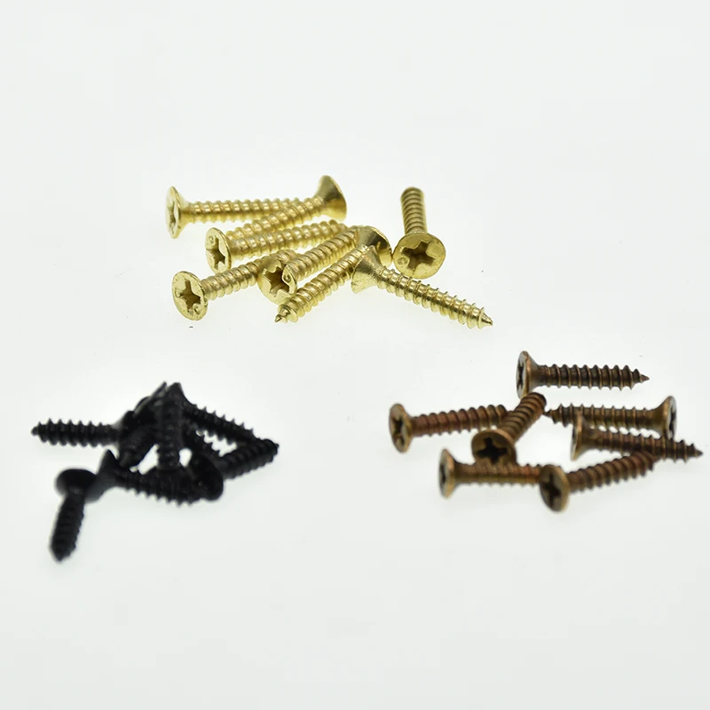 500PCS Phillips Self-Tapping Screws M2*6/8/10/12mm Bronze/Gold Oval Head Screw For Antique Hinges Decoration Wood Hardware Tool 500PCS Phillips Self-Tapping Screws M2*6/8/10/12mm Bronze/Gold Oval Head Screw For Antique Hinges Decoration Wood Hardware Tool
