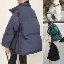 Fashion Down Cotton-Padded Jacket Women Parka Oversized Stand Collar Casual Long Sleeve OVercoat Winter Keep Warm Comfortable
Fashion Down Cotton-Padded Jacket Women Parka Oversized Stand Collar Casual Long Sleeve OVercoat Winter Keep Warm Comfortable