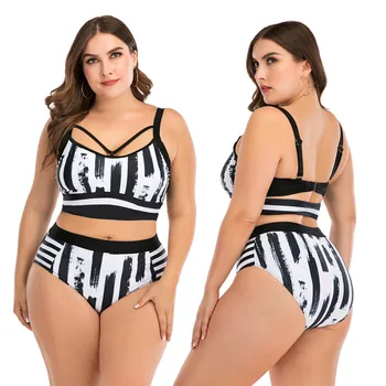 WOMAIL Women Plus Size Lingerie Padded Underwear Women's Striped Printed Oversized Split Brazilian maio feminino praia 19Dec27
WOMAIL Women Plus Size Lingerie Padded Underwear Women's Striped Printed Oversized Split Brazilian maio feminino praia 19Dec27