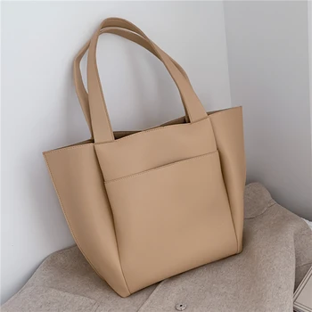 women's Bag Large Capacity Shoulder Bags High Quality PU Leather Shoulder Bags Ladies Wild Bags Sac A Main Femme 
women's Bag Large Capacity Shoulder Bags High Quality PU Leather Shoulder Bags Ladies Wild Bags Sac A Main Femme