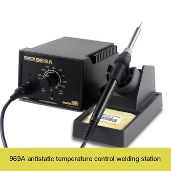 QUICK-969A Temperature Control Welding Station Adjustable Constant Electric Soldering Iron 60W Motherboard Repair Tool
QUICK-969A Temperature Control Welding Station Adjustable Constant Electric Soldering Iron 60W Motherboard Repair Tool