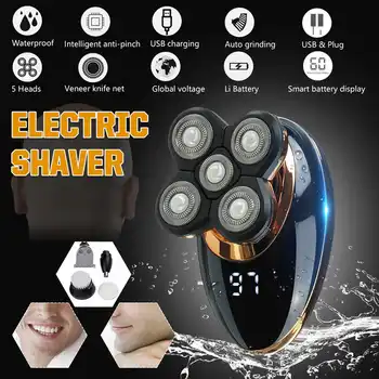 Becornce 5 In 1 4D Electric Shaver USB Rechargeable IPX5 Ergonomic Design For Men Women Bald Head Polish Hair Clipper Trimmer
Becornce 5 In 1 4D Electric Shaver USB Rechargeable IPX5 Ergonomic Design For Men Women Bald Head Polish Hair Clipper Trimmer