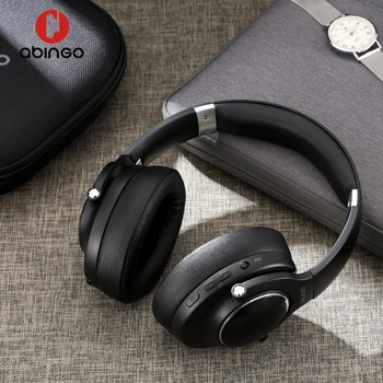 Active noise cancelling headphones headband style over-ear ANC headphone Abingo BT80NC protein earpads foldable with pouch
Active noise cancelling headphones headband style over-ear ANC headphone Abingo BT80NC protein earpads foldable with pouch