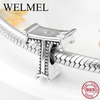 2019 Fashion 925 Sterling Silver Alphabet T Letter Bead Charms fit Original Women DIY Bracelet Necklace Jewelry Accessories
2019 Fashion 925 Sterling Silver Alphabet T Letter Bead Charms fit Original Women DIY Bracelet Necklace Jewelry Accessories
