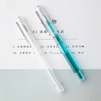2019 NEW 0.38/0.5 Transparent Clean Fountain Pen Art Creation Painting Font Design Scrapbook DIY Student School Supplie
2019 NEW 0.38/0.5 Transparent Clean Fountain Pen Art Creation Painting Font Design Scrapbook DIY Student School Supplie