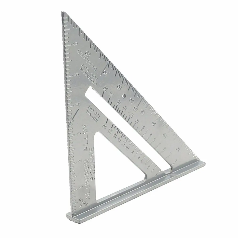 Aluminum Alloy 7 Inch Triangle Ruler Woodwork Decoration Big Triangle Ruler Angle Ruler High Precision Triangle Ruler
Aluminum Alloy 7 Inch Triangle Ruler Woodwork Decoration Big Triangle Ruler Angle Ruler High Precision Triangle Ruler