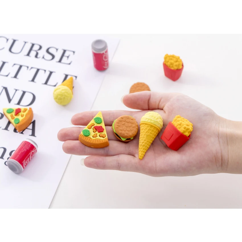 5pcs/set Creative Burger Cola Fast Food Cute Student Kids Gifts School Eraser Set For Creativity Simple
5pcs/set Creative Burger Cola Fast Food Cute Student Kids Gifts School Eraser Set For Creativity Simple