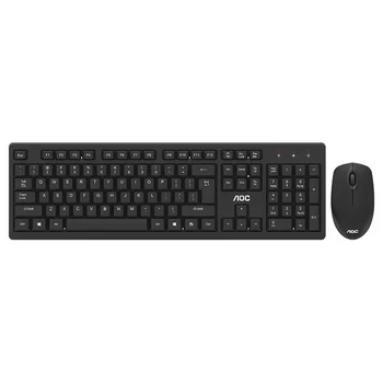 Aockm210 Wireless Keyboard and Mouse Set Waterproof Keyboard and Mouse Kit Desktop Laptop Computer 2.4G Wireless
Aockm210 Wireless Keyboard and Mouse Set Waterproof Keyboard and Mouse Kit Desktop Laptop Computer 2.4G Wireless