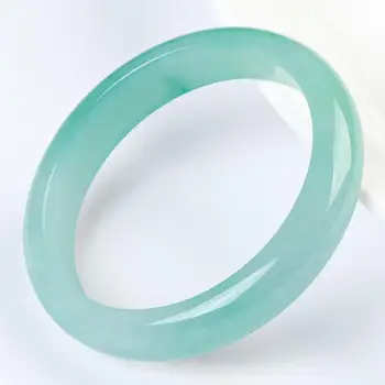 Zheru Jewelry Natural Burmese Jadeite Light Green 54-62mm Bracelet Elegant Princess Jewelry Gift for Mom and Girlfriend
Zheru Jewelry Natural Burmese Jadeite Light Green 54-62mm Bracelet Elegant Princess Jewelry Gift for Mom and Girlfriend