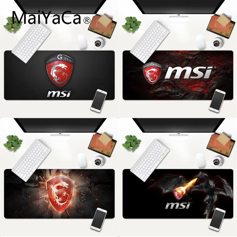 MaiYaCa New Arrivals MSI Dragon Logo Comfort Mouse Mat Gaming Mousepad Gaming Mouse Mat xl xxl 800x300mm for world of warcraft
MaiYaCa New Arrivals MSI Dragon Logo Comfort Mouse Mat Gaming Mousepad Gaming Mouse Mat xl xxl 800x300mm for world of warcraft
