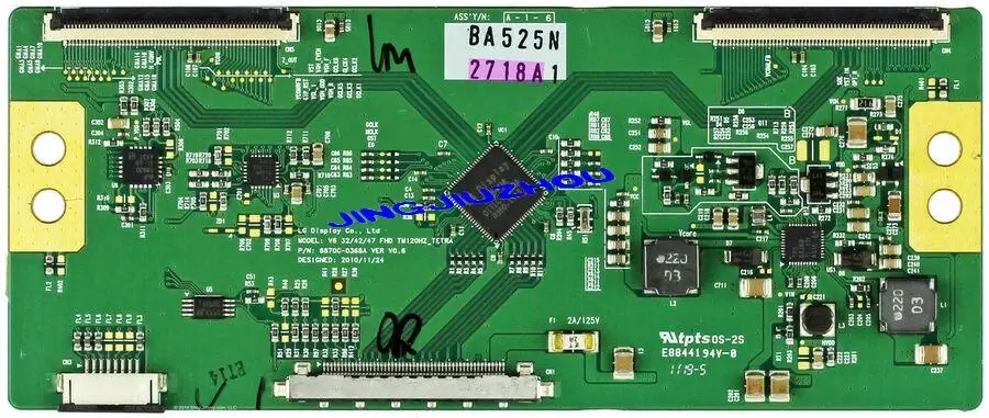 RCA 6871L-2718G / 6871L-2718A / 6871L-2523B T-Con Board for LED42B45RQ 6870C-0368A
RCA 6871L-2718G / 6871L-2718A / 6871L-2523B T-Con Board for LED42B45RQ 6870C-0368A