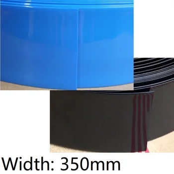 Width 350mm PVC Heat Shrink Tube Dia 220mm Lithium Battery Insulated Film Wrap Protection Case Pack Wire Cable Sleeve Black Blue 
Width 350mm PVC Heat Shrink Tube Dia 220mm Lithium Battery Insulated Film Wrap Protection Case Pack Wire Cable Sleeve Black Blue