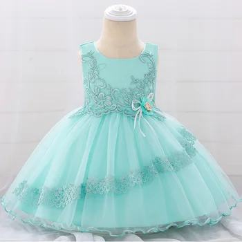 Baby dress Europe and the United States new baby wedding dress year old princess skirt embroidery flower girl catwalk Dress
Baby dress Europe and the United States new baby wedding dress year old princess skirt embroidery flower girl catwalk Dress