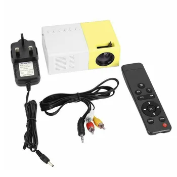 Portable Mini LED Projector HD 1080P UK Plug Support AV / CVBS / HDMI / USB Multimedia Interfaces For Home Theater
Portable Mini LED Projector HD 1080P UK Plug Support AV / CVBS / HDMI / USB Multimedia Interfaces For Home Theater