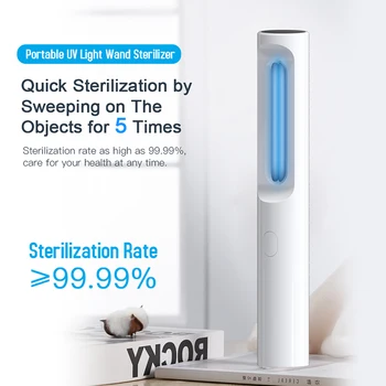 Handheld Ultraviolet Sterilizer Portable Personal Care Sterilizer Light 99% Sterilization Rate For Phone Masks Toy Jewellery
Handheld Ultraviolet Sterilizer Portable Personal Care Sterilizer Light 99% Sterilization Rate For Phone Masks Toy Jewellery