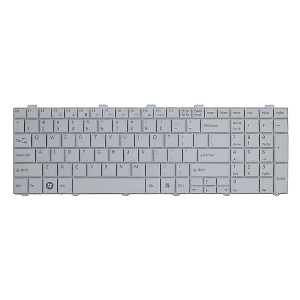 White English Keyboard Replacement for Fujitsu Lifebook AH530 AH531 NH751 A530 A531 Laptop Replacement Keyboards White English Keyboard Replacement for Fujitsu Lifebook AH530 AH531 NH751 A530 A531 Laptop Replacement Keyboards