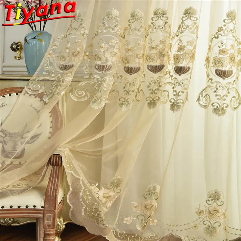 Luxury Embroidered Window Screen for Living Room Transparent Elegant Flower Tulle Curtains for Bedroom Balcony WP449#30
Luxury Embroidered Window Screen for Living Room Transparent Elegant Flower Tulle Curtains for Bedroom Balcony WP449#30