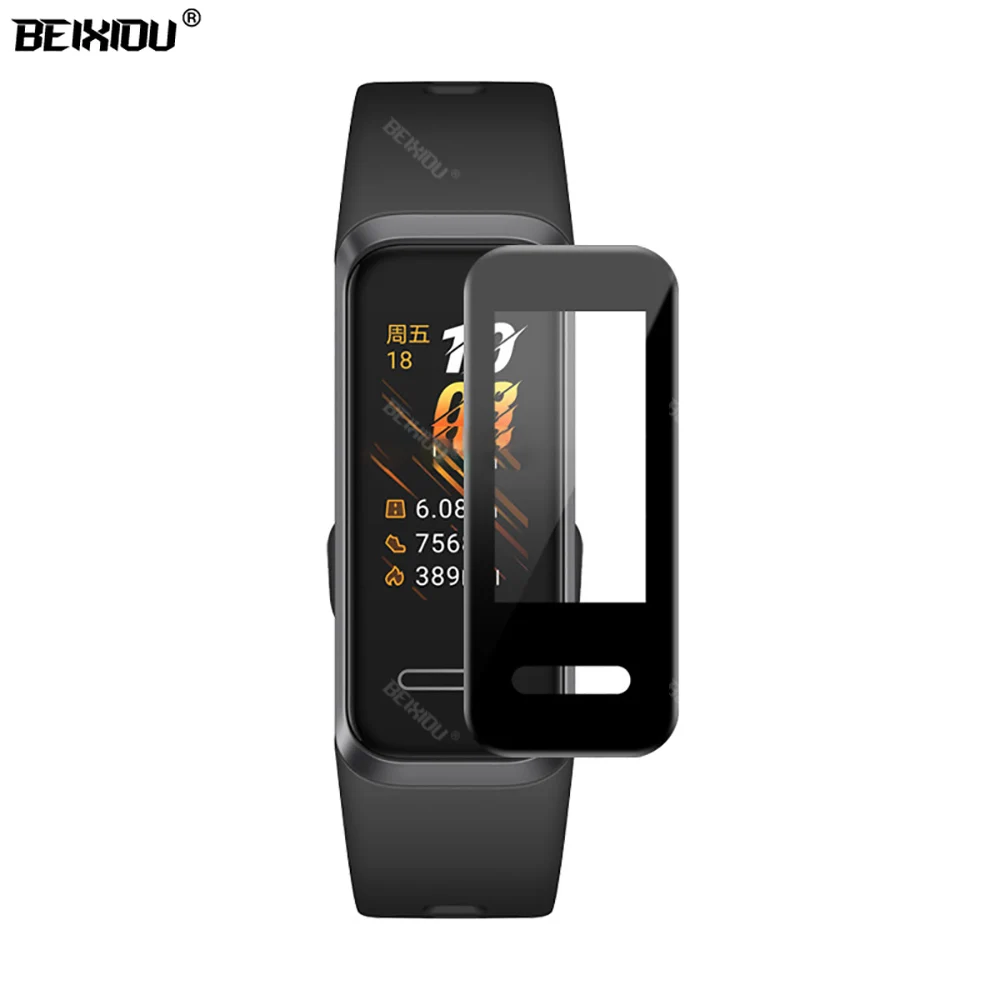 20D Honor band 5i Curved Edge Protective for Huawei Band 4 / Pro soft screen protector accessories film | Электроника