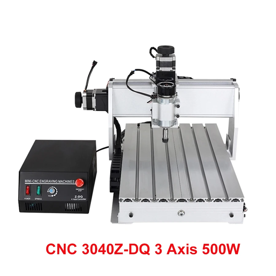 CNC 3040 Z-DQ 3-axis CNC Router Engraver Ball Screw Cutting Milling Drilling Engraving Machine Mini CNC 3040 500W Manufacturer
CNC 3040 Z-DQ 3-axis CNC Router Engraver Ball Screw Cutting Milling Drilling Engraving Machine Mini CNC 3040 500W Manufacturer