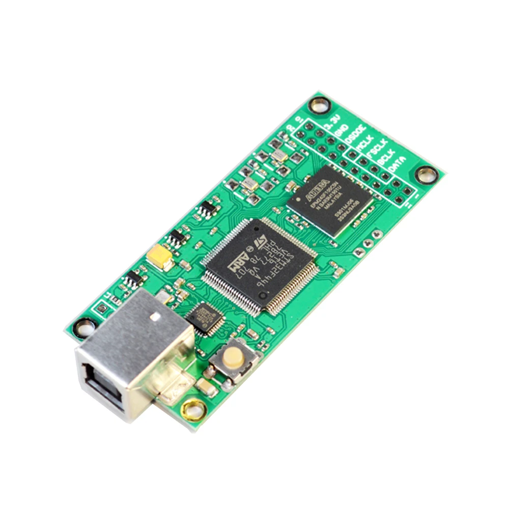 Новый USB цифровой Аудио Интерфейс AS318B PCM1536 DSD1024 совместим с Amanero XMOS I2S для Hi Fi ЦАП F10