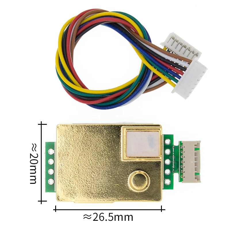 MH Z19 Infrared CO2 Sensor for CO2 Monitor MH-Z19B 5000PPM MH-Z19B NDIR Gas Sensor CO2 gas sensor MH-Z19
MH Z19 Infrared CO2 Sensor for CO2 Monitor MH-Z19B 5000PPM MH-Z19B NDIR Gas Sensor CO2 gas sensor MH-Z19