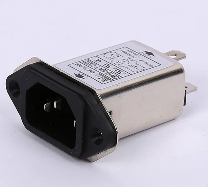EMI Power Filter Unipolar Filter 220V Power Purifier Socket Type CW1D-3A/6A/10-T
EMI Power Filter Unipolar Filter 220V Power Purifier Socket Type CW1D-3A/6A/10-T