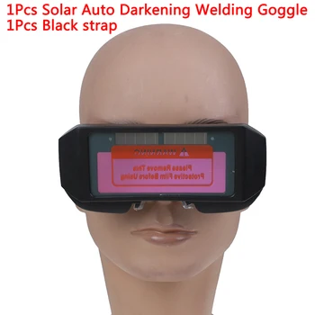 Solar Auto Darkening Welding Protective Gear Helmet Goggles Welder Eyes Protector Glasses For Cutting, Welding Soldering Mask