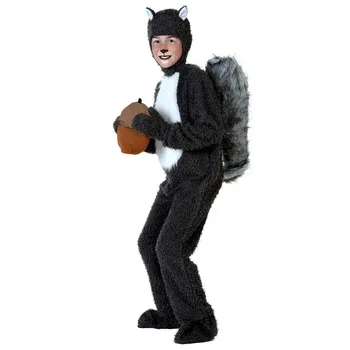 80cm-190cm Adults Kids Squirrel Cosplay Costumes for Hallowen Party Parent-child Show Animals Jumpsuit
80cm-190cm Adults Kids Squirrel Cosplay Costumes for Hallowen Party Parent-child Show Animals Jumpsuit